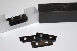 2 Side TCT Helical Inserts (Pack of 10) for Oliver 22" & 25" Planers (P30mm TCT)