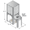 1111111nederman S-500 S-Series Dust Collector