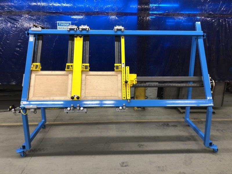 JLT #717A-DDC – Double Door Clamp 38" X 97" Capacity