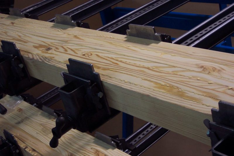 JLT #79F-16-PC – 16′ Rail & Post Custom Clamping System with 36 Clamps