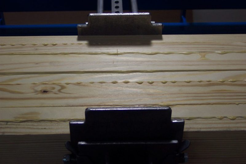 JLT #79F-16-PC – 16′ Rail & Post Custom Clamping System with 36 Clamps