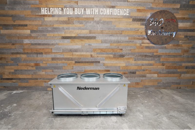 Nederman 230‑Gallon Dump Bin For S‑Series Dust Collectors 89101011