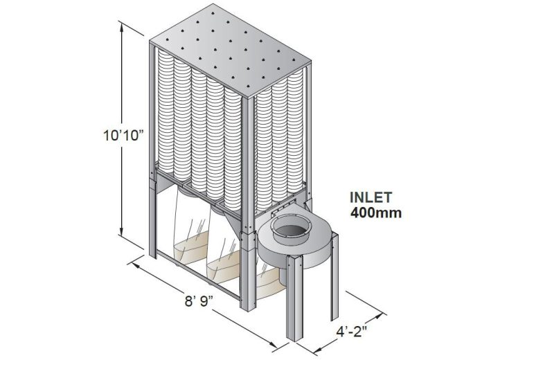Nederman S‑1000 Dust Collector
