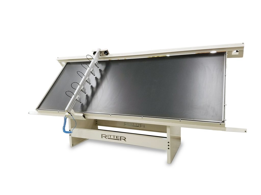 Ritter R210E/A 5'x12' Face Frame Assembly Table (Open Back)