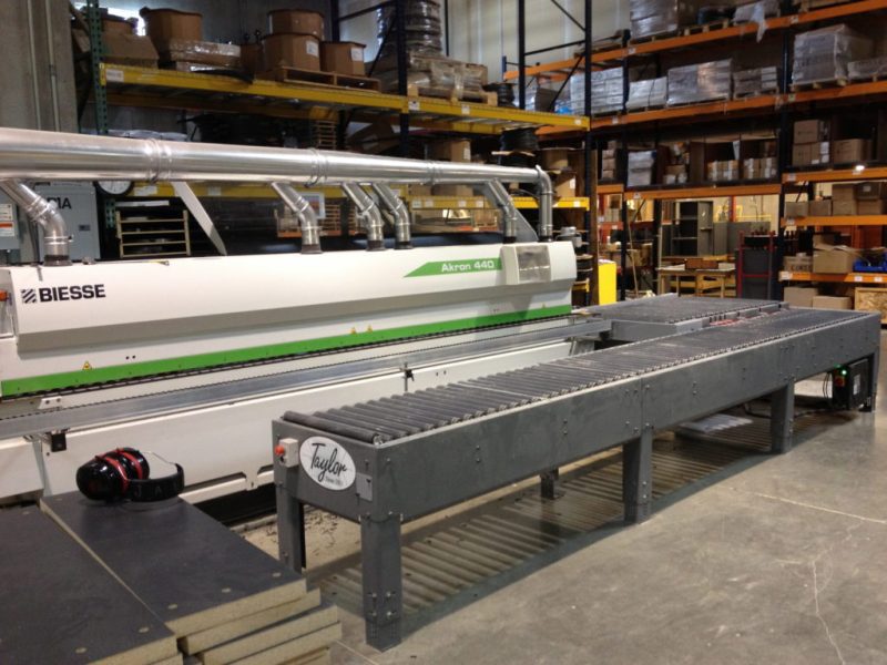 Taylor #910A- Taylor Return Conveyor for Edge Banders