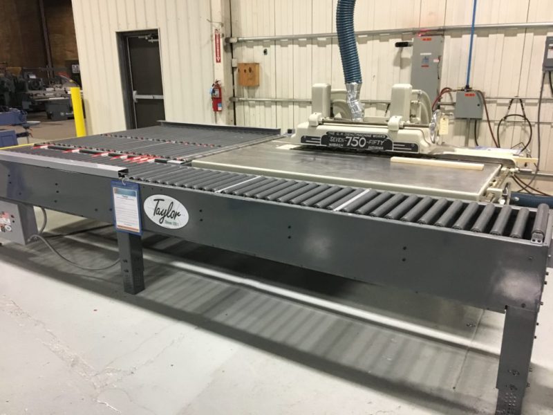 Taylor #912A- Taylor Return Conveyor for a Straight Line Rip Saw