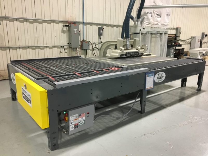 Taylor #912A- Taylor Return Conveyor for a Straight Line Rip Saw