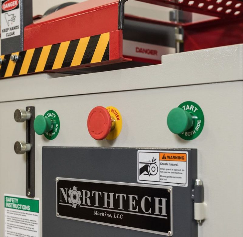 NT CS18LPBA-1034 Up Cut Saw With Dual Palm Buttons