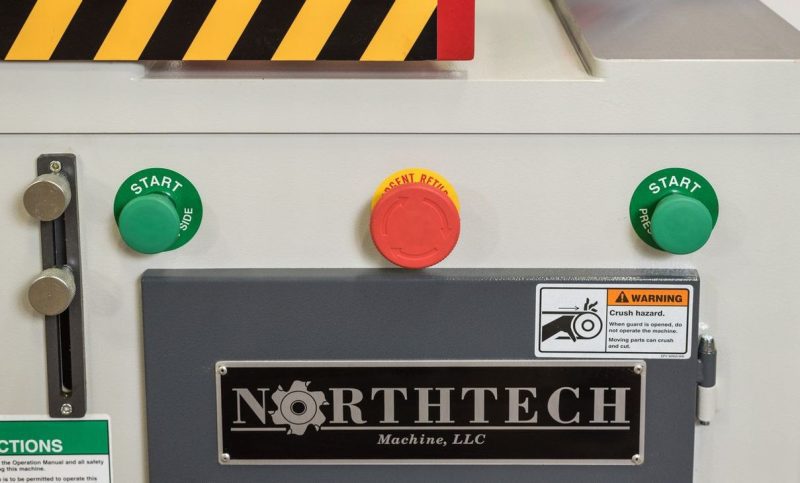 NT CS18LPBA-1034 Up Cut Saw With Dual Palm Buttons