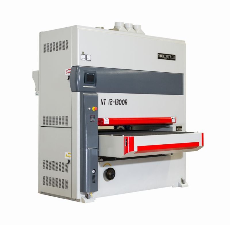 Northtech NT 12‑1300R Wide Belt Sander W/Brush Head
