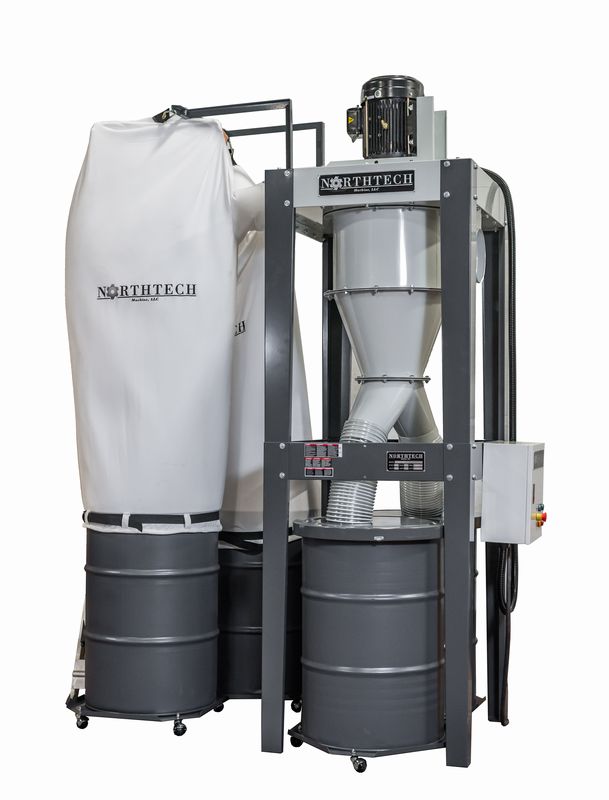 Northtech NT 2ST-10XL 2-Stage 10 HP Dust Collector