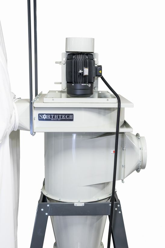Northtech NT-2ST-20XL-RAL 2-Stage 20 HP Dust Collector (w/ Rotary Air Lock)