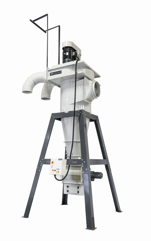 Northtech NT-2ST-20XL-RAL 2-Stage 20 HP Dust Collector (w/ Rotary Air Lock)