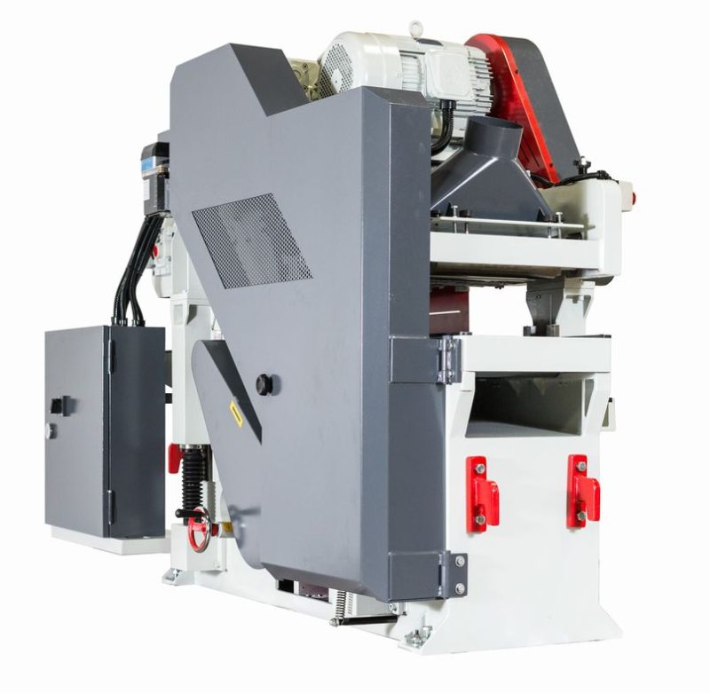 Northtech NT 400EL Heavy Duty Chain Drive 15HP+15HP Double Surface Planer (w/ Helical Cutter Heads)