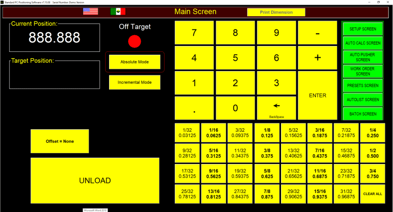 RAZORGAGE ST AUTOMATIC SAW MEASURING SYSTEM PROGRAMMABLE SAW STOP & PUSHER