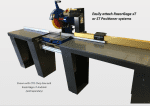 RAZORGAGE XT-PC MEASURING STOP FOR SAWS (+Optional Tables)