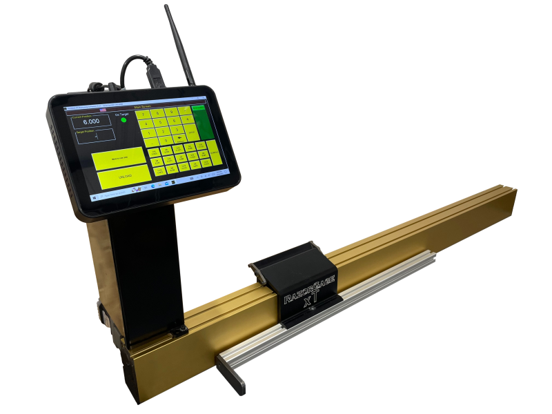 RAZORGAGE XT-PC MEASURING STOP FOR SAWS (+Optional Tables)