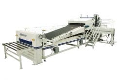 Evans Midwest CLS 400/500 O&U Water-Base Laminating System With Two Over & Under Glue Spreaders