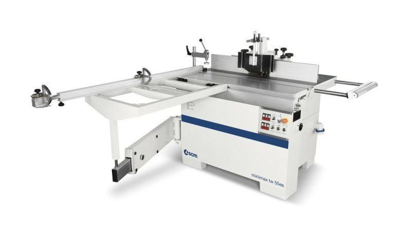 SCM minimax tw 55es Sliding Tilting Shaper (4.8hp 1-Phase or 8hp 3-Phase)
