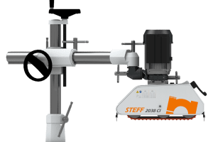 Steff 2038CI 3-Belt 8-Speed Feeder With Stand