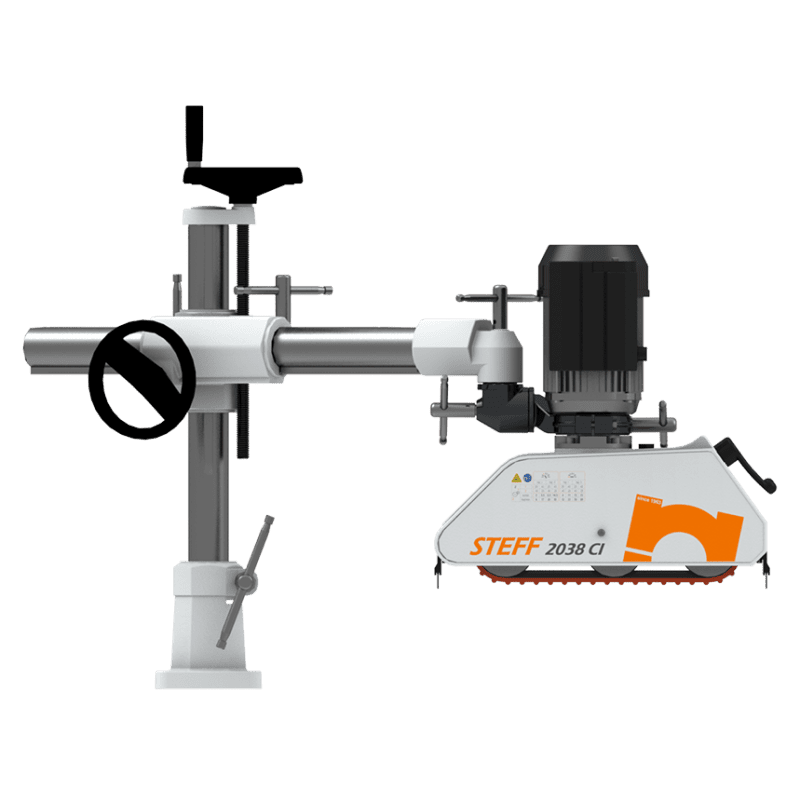 Steff 2038CI 3-Belt 8-Speed Feeder With Stand