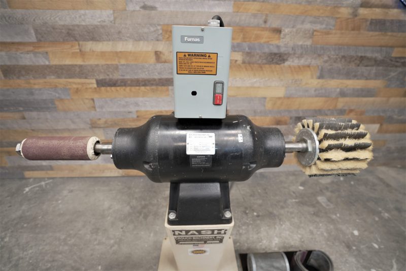 Crouch Nash 180 Double Arbor Balloon and Flap Wheel Sander