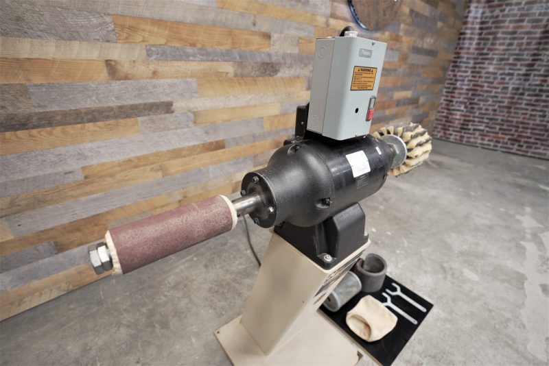 Crouch Nash 180 Double Arbor Balloon and Flap Wheel Sander
