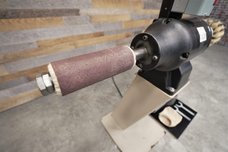 Crouch Nash 180 Double Arbor Balloon and Flap Wheel Sander