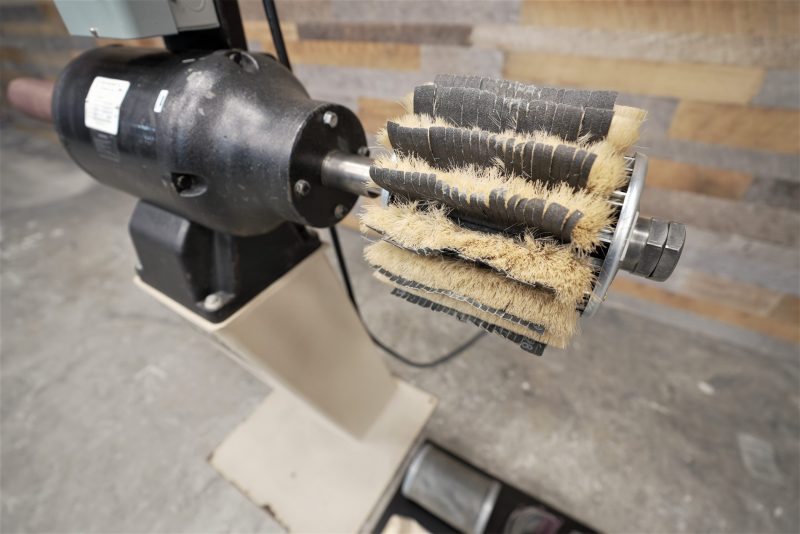 Crouch Nash 180 Double Arbor Balloon and Flap Wheel Sander