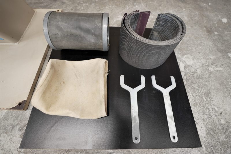 Crouch Nash 180 Double Arbor Balloon and Flap Wheel Sander