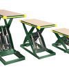 Southworth Backsaver Hydraulic Lift table with platform sizes up to 72" x 96"