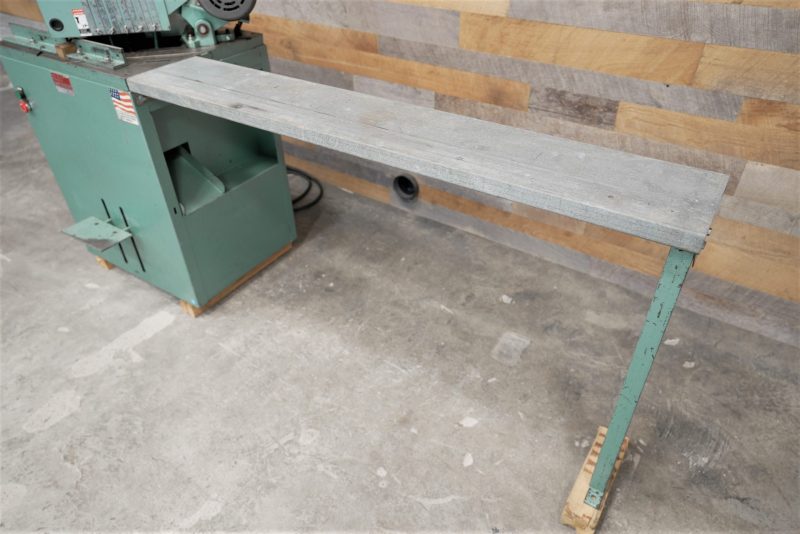 CTD D45 Double Miter Saw W/Infeed/Outfeed Tables