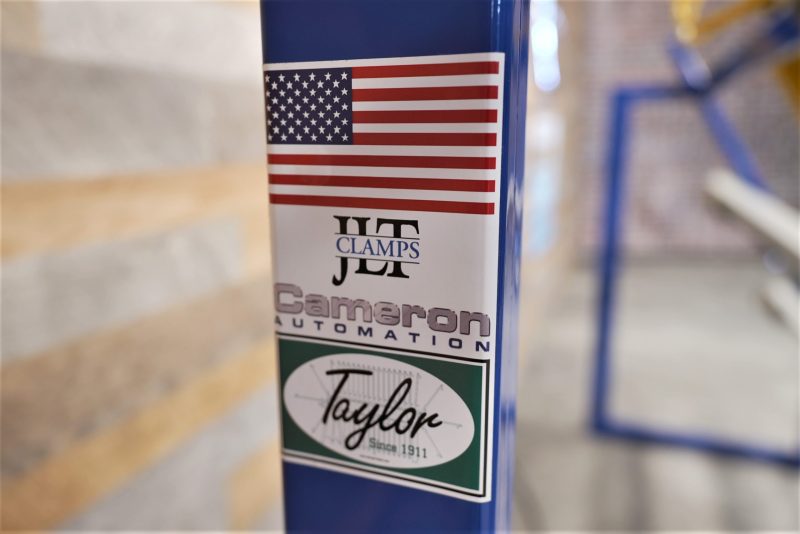 JLT #717C-M1-CHBB Large Capacity Double Door Miter Door Clamp