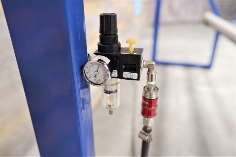 JLT #717C-M1-CHBB Large Capacity Double Door Miter Door Clamp