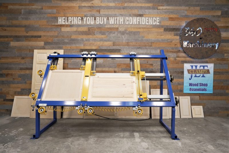 JLT #717C-M1-CHBB Large Capacity Double Door Miter Door Clamp