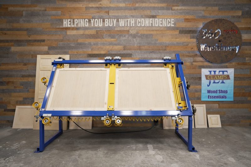 JLT #717C-M1-CHBB Large Capacity Double Door Miter Door Clamp