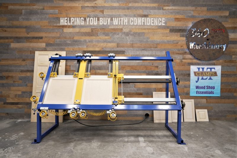 JLT #717C-M1-CHBB Large Capacity Double Door Miter Door Clamp