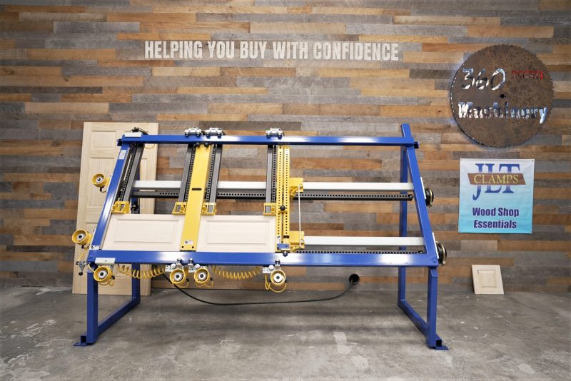 JLT #717C-M1-CHBB Large Capacity Double Door Miter Door Clamp