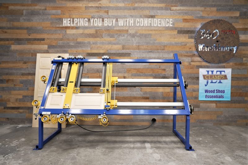 JLT #717C-M1-CHBB Large Capacity Double Door Miter Door Clamp