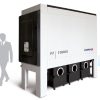 Coima FI-10000 Enclosed Dust Collector with Roll-Away Bins