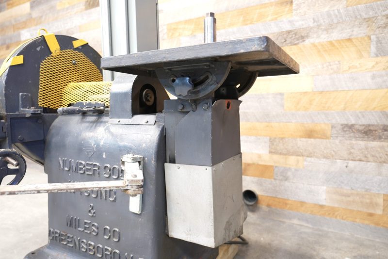Wysong & Miles NO. 303 Combination Disk and Oscillating Spindle Sander