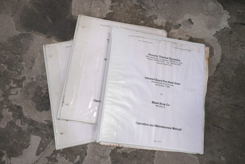 Black Bros ProTherm Infrared 60" Feed Thru Top and Bottom Pre-Heat Oven