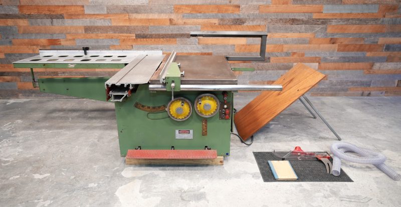 Rema 10HP 14" Blade Capacity (Sliding) Table Saw