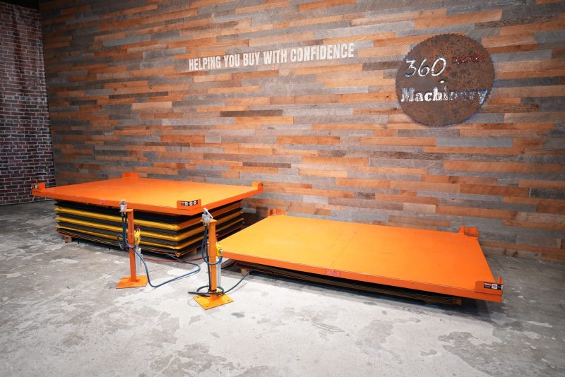 2017 Knight Global 4,000 LB 118" X 75" Lift Tables (2 Available)