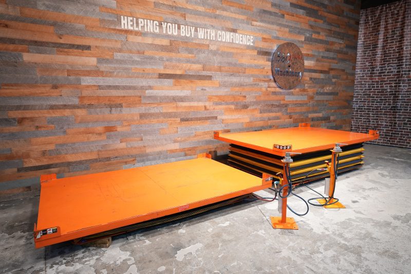 2017 Knight Global 4,000 LB 118" X 75" Lift Tables (2 Available)