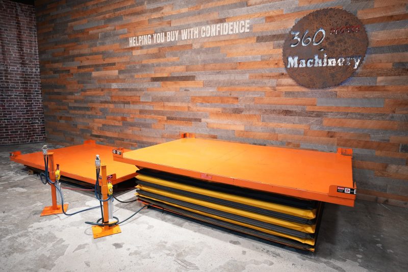 2017 Knight Global 4,000 LB 118" X 75" Lift Tables (2 Available)