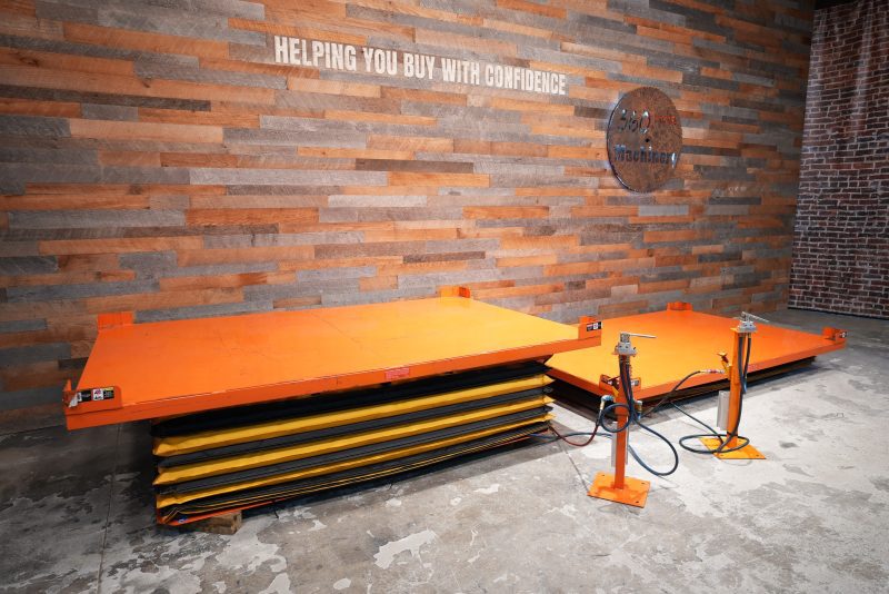 2017 Knight Global 4,000 LB 118" X 75" Lift Tables (2 Available)