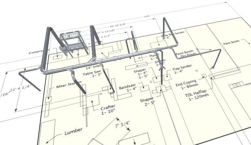 Coima Dust Pipe Design and Dust Pipe Packages