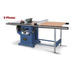 Oliver 12" Table Saw - 4045.004.A001 - 7.5HP, 3PH, 52" Rail
