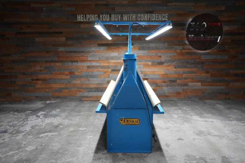 Denray 2 Sided 3096 "A" Frame Down Draft Sanding Table